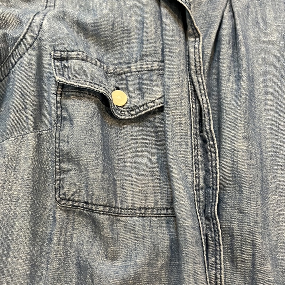 Chambray button down. - Picture 2 of 4